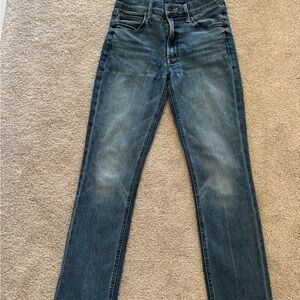MOTHER Jeans Mid Rise Dazzler Ankle in We the Animals size 26